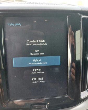 Volvo XC 60 cena 159000 przebieg: 65000, rok produkcji 2019 z Grudziądz małe 191